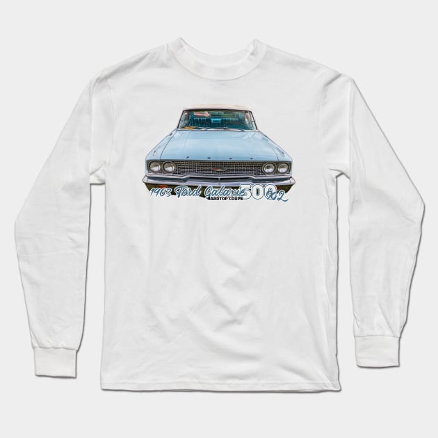 1963 Ford Galaxie 500 XL Hardtop Coupe Long Sleeve T-Shirt by Gestalt Imagery